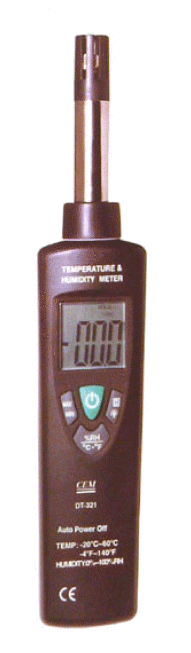IN-321S Medidor de humedad y temperatura