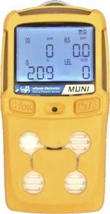 Detector Portatil Multigas – MPOWER MUNI 420 compacto